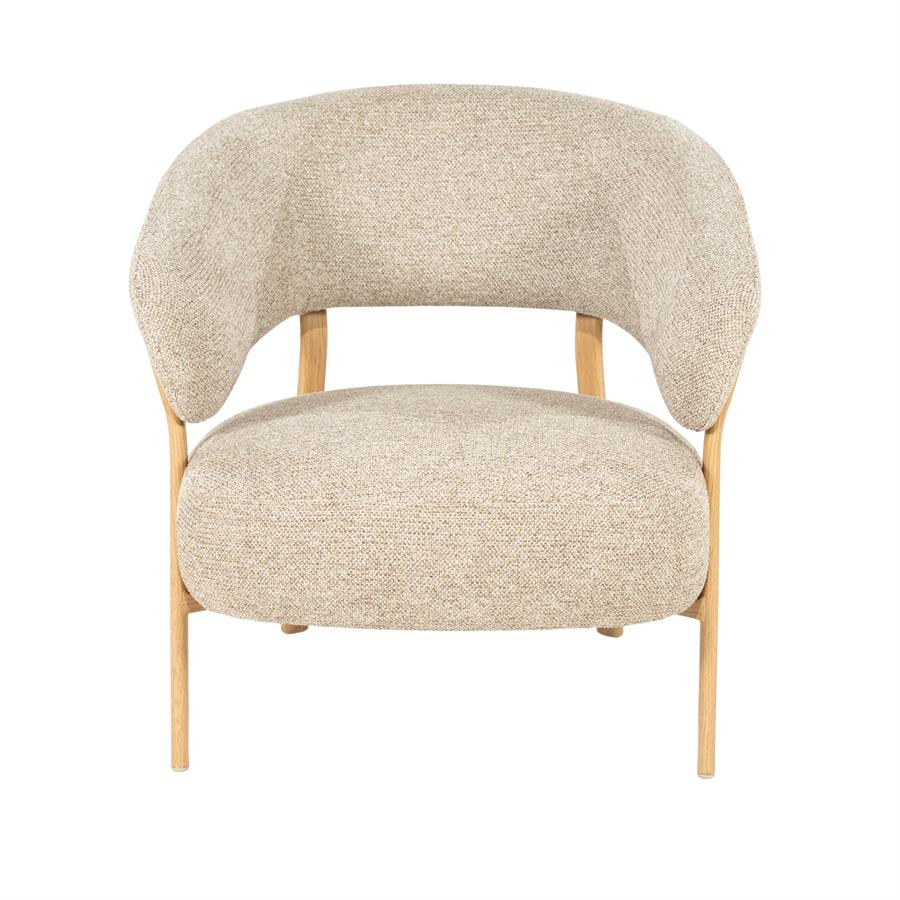 Fauteuil Sedia By-Boo - Natural stof