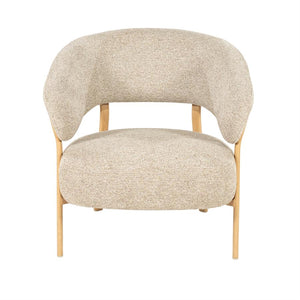 Fauteuil Sedia By-Boo - Natural stof