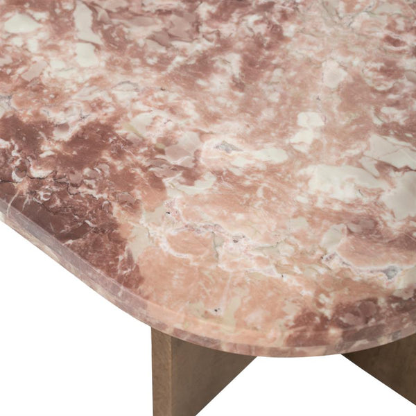 The Home Style Club x By-Boo Salontafel Haussmann Roze marmer