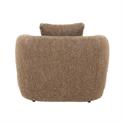 Fauteuil Bruno Eleonora - Koda stof bruin