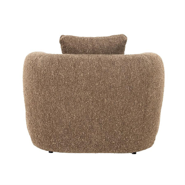 Fauteuil Bruno Eleonora - Koda stof bruin