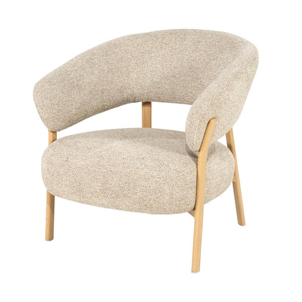 Fauteuil Sedia By-Boo - Natural stof