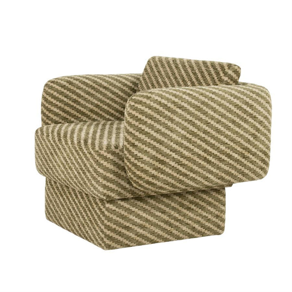 The Home Style Club x By-Boo Fauteuil Foyer groen