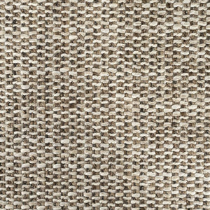 Fauteuil Nila Eleonora bruin hout  - Vanu stof taupe