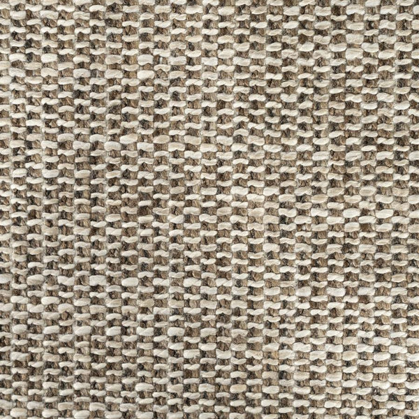 Fauteuil Nila Eleonora bruin hout  - Vanu stof taupe