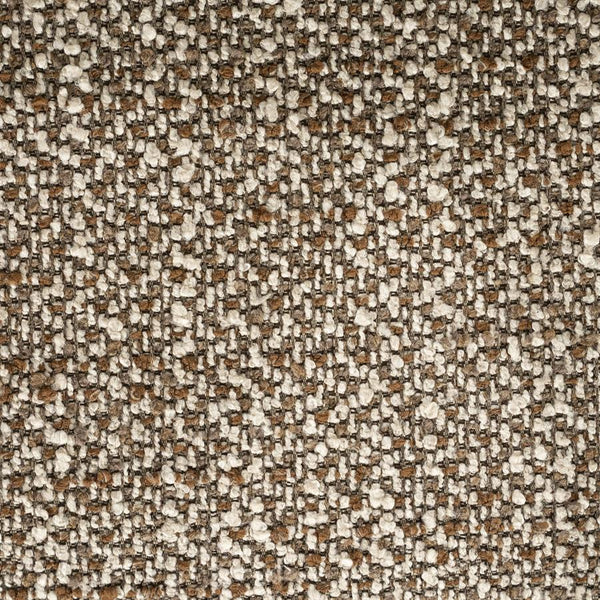 Eetkamerstoel Story By-Boo met armleuning - Stof tofa bruin lichte poten