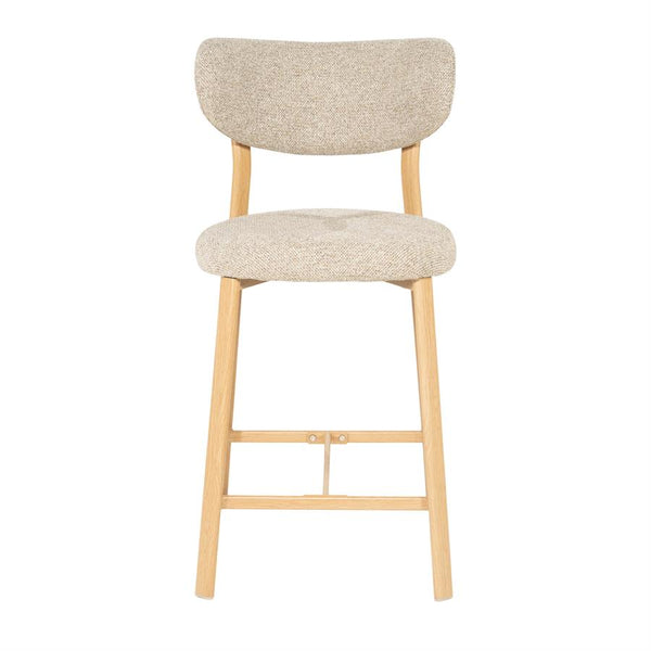 Barstoel Sedia By Boo -  natural stof zithoogte 65 cm