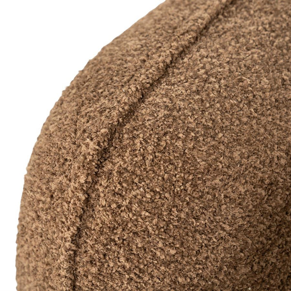 Sofa 3 zits bank Cubetto By-Boo - Nox stof bruine kleur