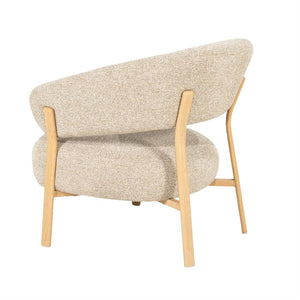 Fauteuil Sedia By-Boo - Natural stof