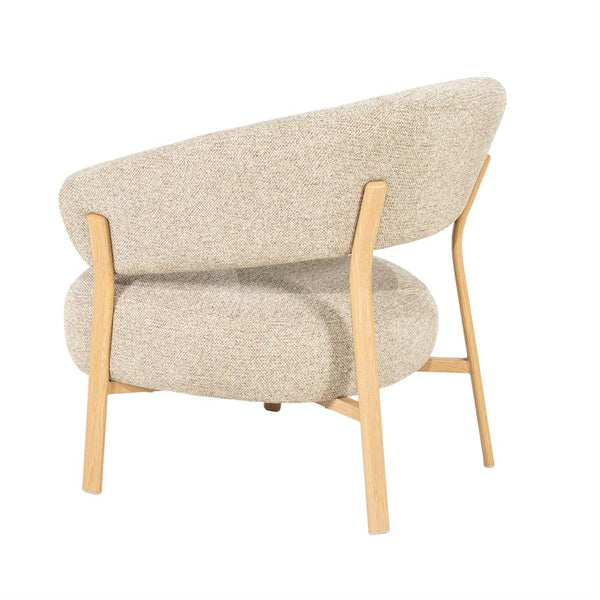 Fauteuil Sedia By-Boo - Natural stof