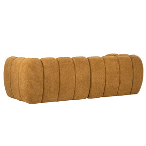 Sofa 3 zits bank Cubetto By-Boo - Nox stof mosterd kleur