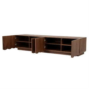 The Home Style Club x By-Boo Tv-meubel Marais bruin 200 cm