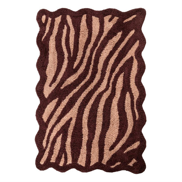 The Home Style Club x By-Boo Vloerkleed Fantaisie 290x190 Burgundy
