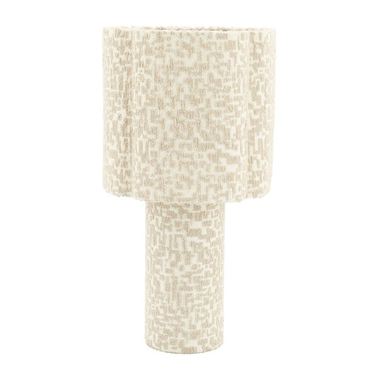 Tafellamp Lampi By-Boo - Taupe stof