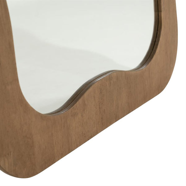 The Home Style Club x By-Boo spiegel Mira natuurlijk hout 180 cm