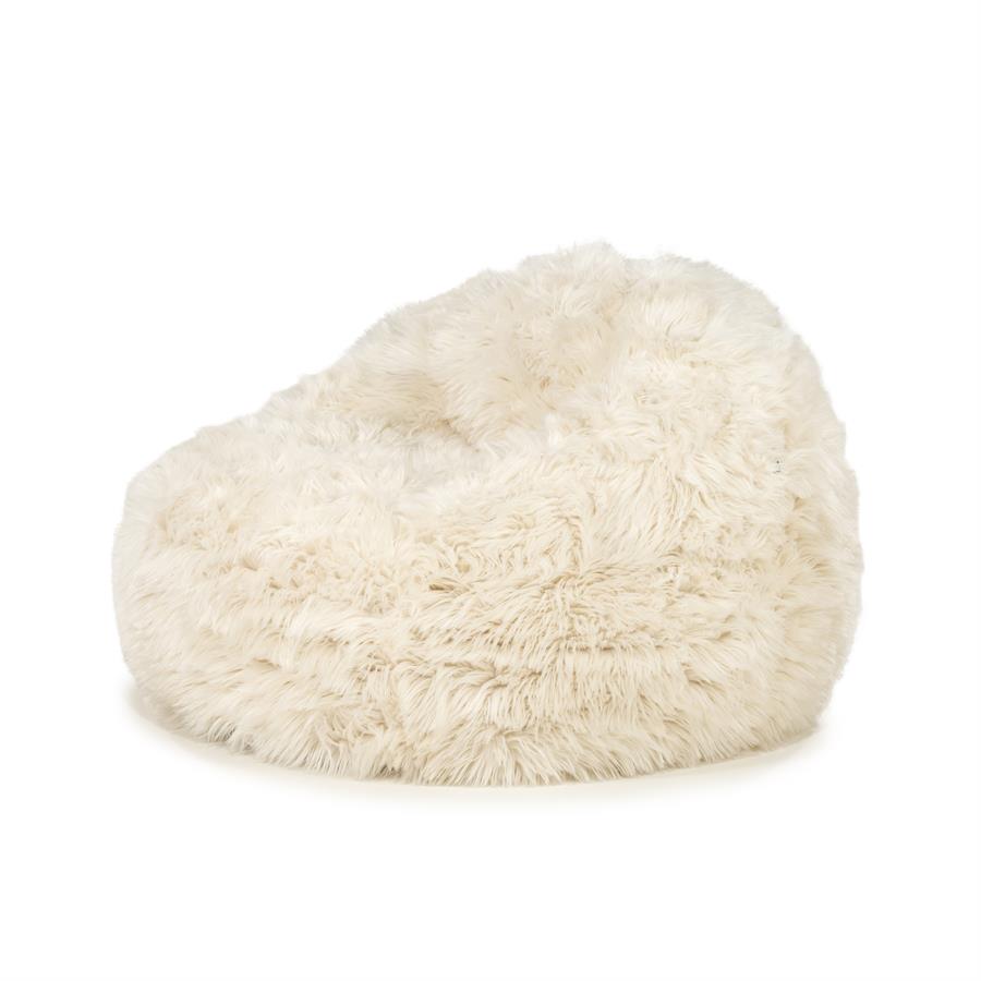 Opblaasbare knuffel fauteuil/zitzak Snuzzle By-Boo - Beige