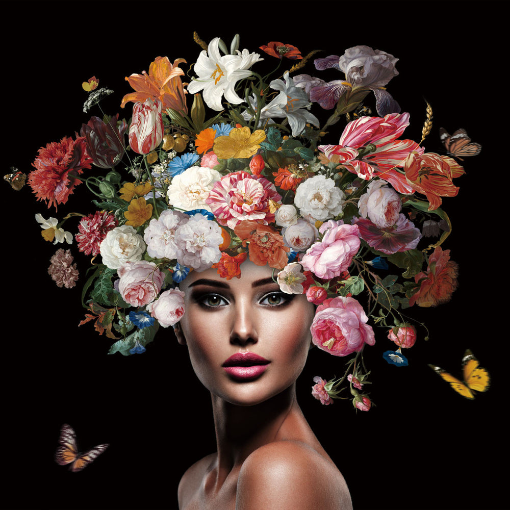 Glasschilderij  Cinderella 80x80cm (Magazijn sale)