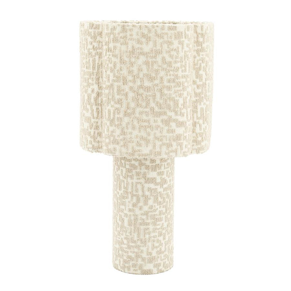 Tafellamp Lampi By-Boo - Taupe stof