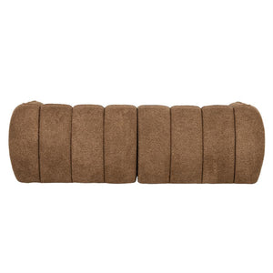 Sofa 3 zits bank Cubetto By-Boo - Nox stof bruine kleur