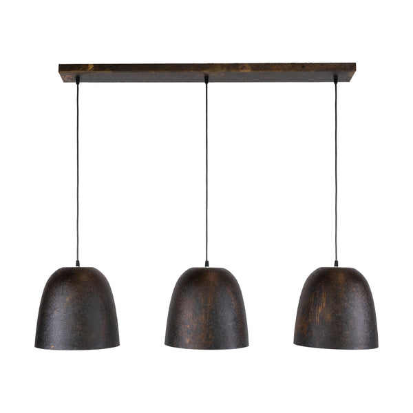 Hanglamp Nova 3-lichts / Smoked brown