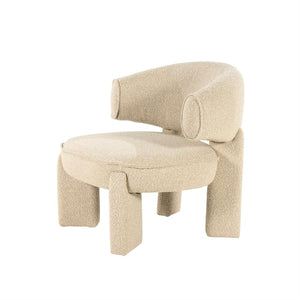 Fauteuil Phanti By-Boo - Taupe stof