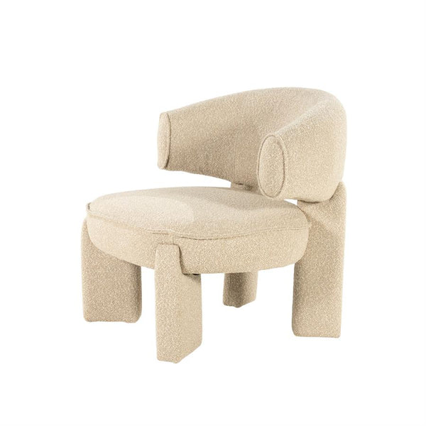 Fauteuil Phanti By-Boo - Taupe stof
