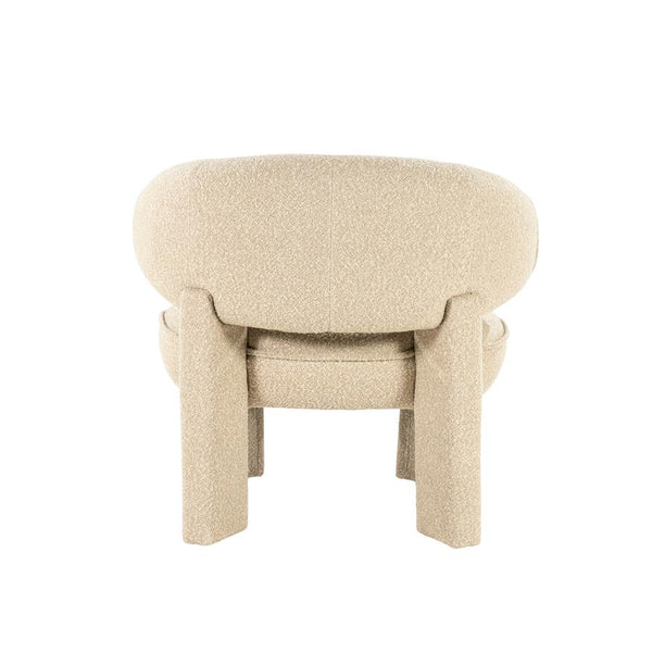 Fauteuil Phanti By-Boo - Taupe stof