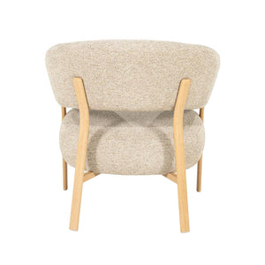 Fauteuil Sedia By-Boo - Natural stof