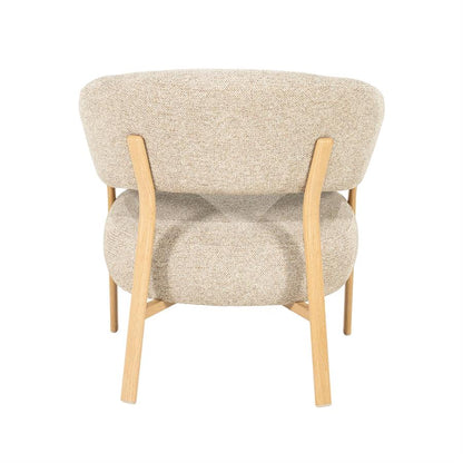 Fauteuil Sedia By-Boo - Natural stof