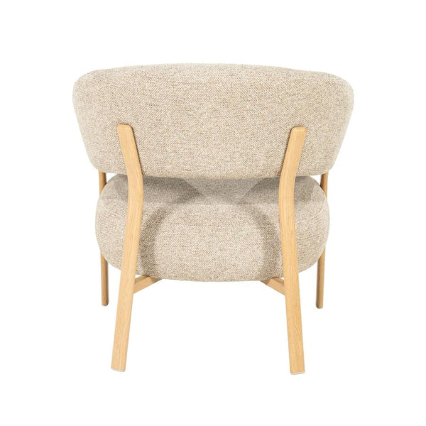 Fauteuil Sedia By-Boo - Natural stof