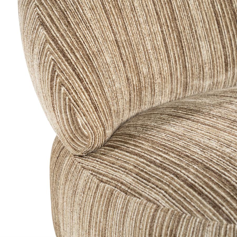 Fauteuil FineLine By-Boo - Stof bruin