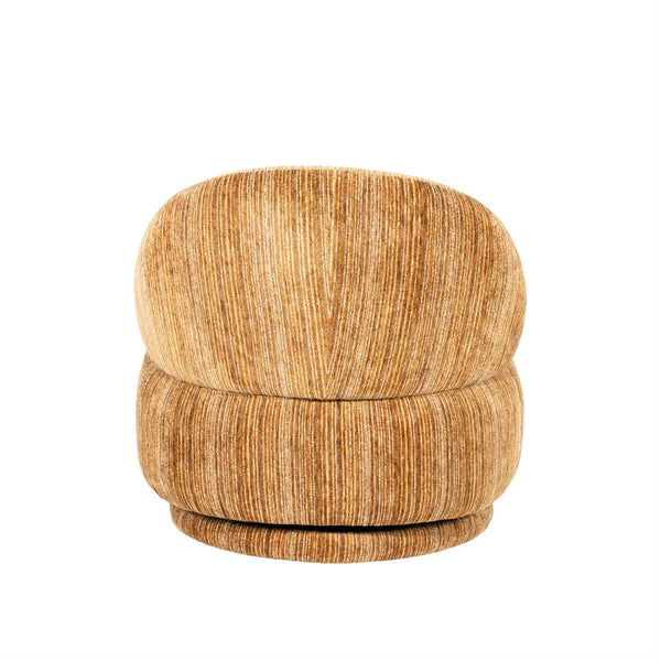 Fauteuil FineLine By-Boo - Stof mosterd kleur