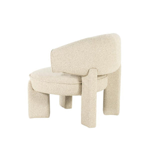 Fauteuil Phanti By-Boo - Beige stof