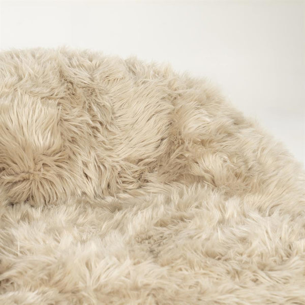 Opblaasbare knuffel fauteuil/zitzak Snuzzle By-Boo - Taupe