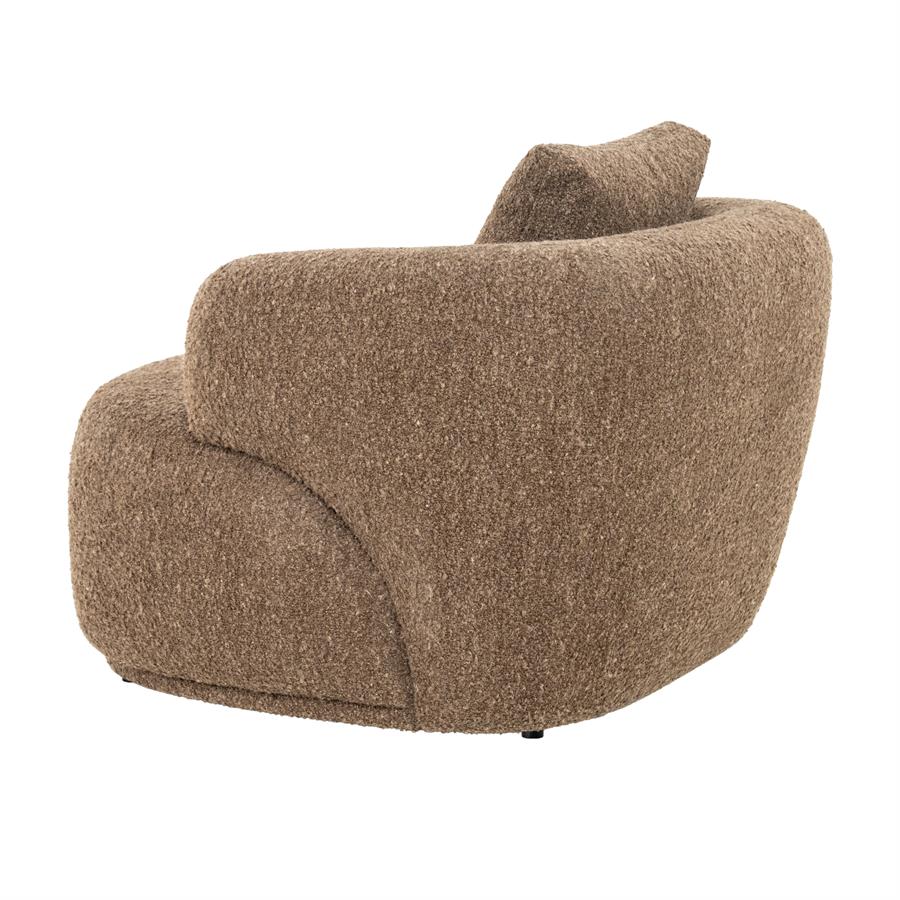 Fauteuil Bruno Eleonora - Koda stof bruin