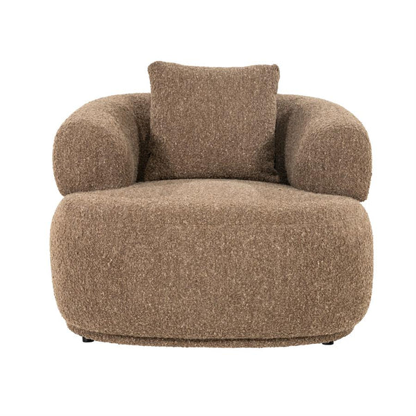 Fauteuil Bruno Eleonora - Koda stof bruin