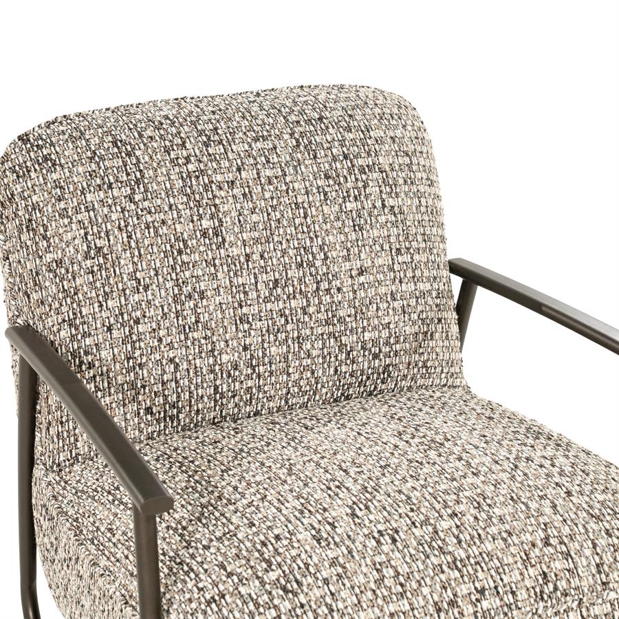 Fauteuil Norel Eleonora - Vive stof taupe