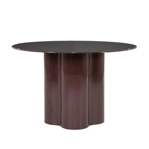 The Home Style Club x By-Boo Eettafel Dauphine Burgundy 120 cm rond