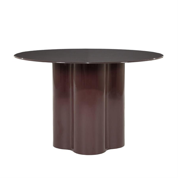 The Home Style Club x By-Boo Eettafel Dauphine Burgundy 120 cm rond