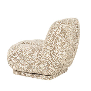 Fauteuil Catwalk By-Boo - Roar stof bruin