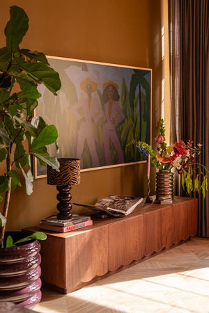 The Home Style Club x By-Boo Tv-meubel Marais bruin 200 cm