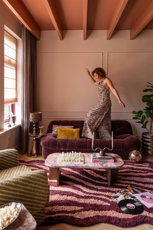 The Home Style Club x By-Boo Salontafel Haussmann Roze marmer