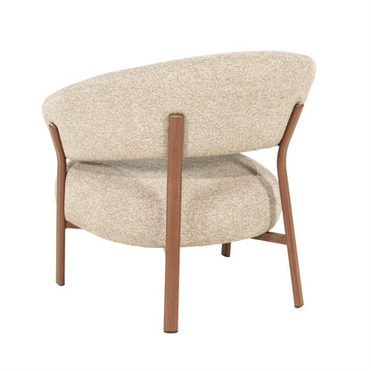 Fauteuil Sedia By-Boo - Bruine stof