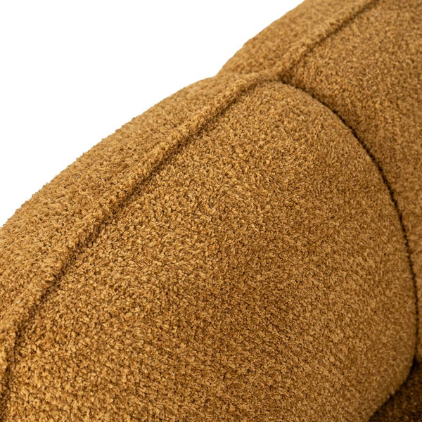 Sofa 3 zits bank Cubetto By-Boo - Nox stof mosterd kleur