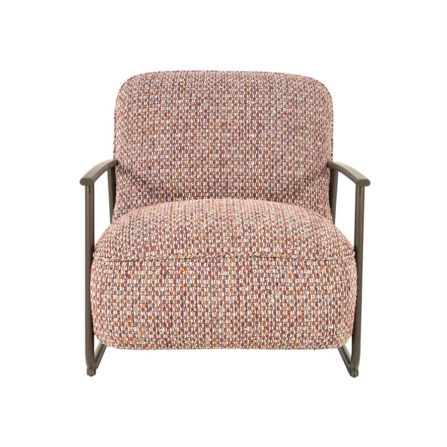 Fauteuil Norel Eleonora - Vive stof rood