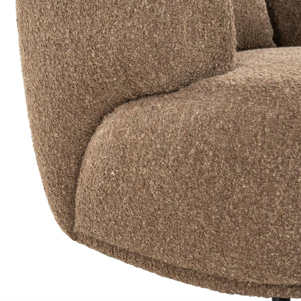 Fauteuil Bruno Eleonora - Koda stof bruin