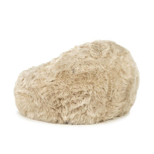 Opblaasbare knuffel fauteuil/zitzak Snuzzle By-Boo - Taupe