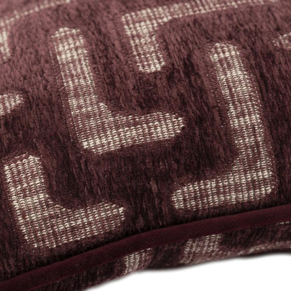 The Home Style Club x By-Boo Kussen Vie Douce Burgundy