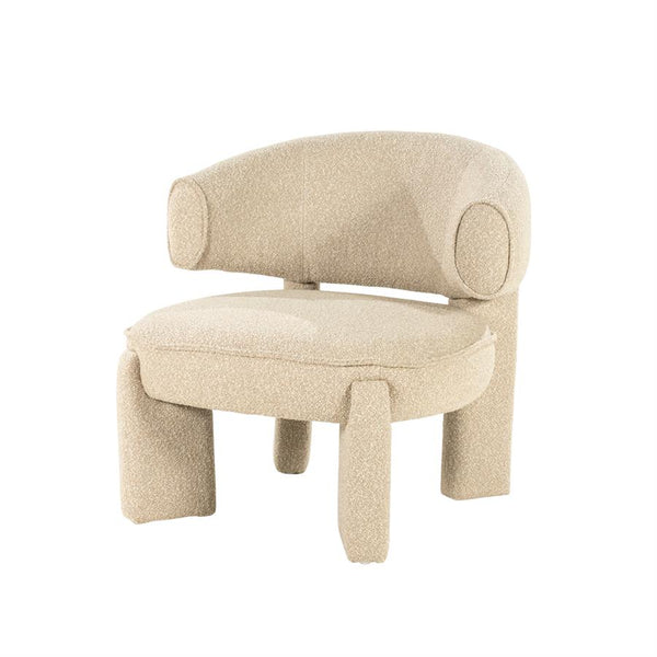 Fauteuil Phanti By-Boo - Taupe stof