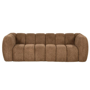 Sofa 3 zits bank Cubetto By-Boo - Nox stof bruine kleur